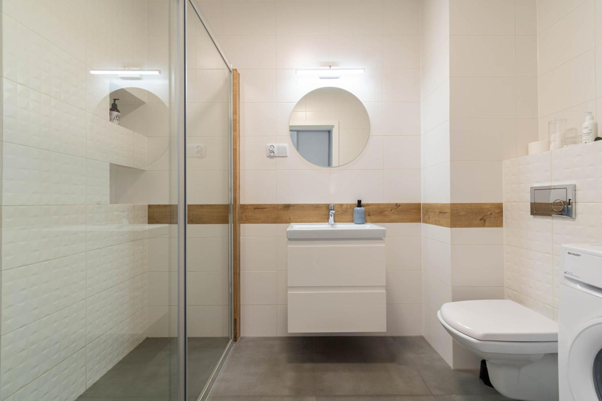 Oasis Trzy Stawy - Free Parking - Self Check-In Apartment คาโตวีตเซ ภายนอก รูปภาพ